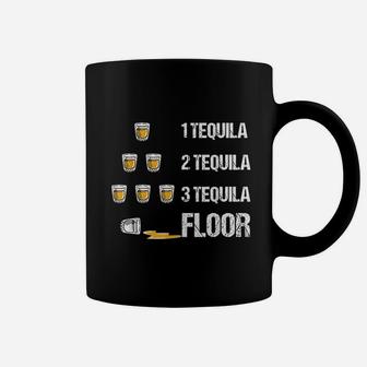 1 Tequila 2 Tequila 3 Tequila Floor Coffee Mug - Thegiftio