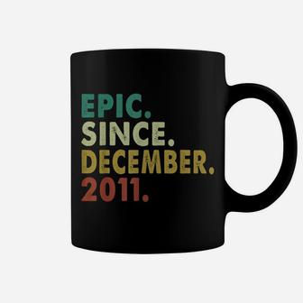 10 Years Old Epic Since December 2011 10Th Birthday Gifts Coffee Mug | Crazezy
