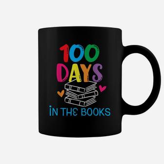 100 Days In The Books - Book Lover English Reading Teacher Coffee Mug | Crazezy