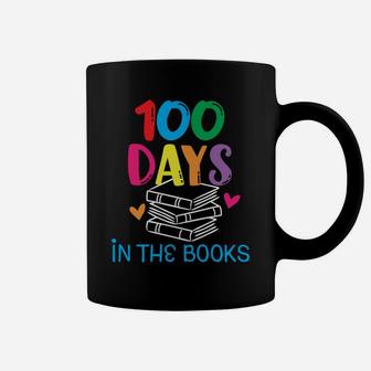 100 Days In The Books - Book Lover English Reading Teacher Sweatshirt Coffee Mug | Crazezy