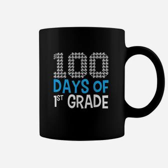 100 Days Of First Grade Soccer Sport 100th Day Of School Coffee Mug - Thegiftio UK