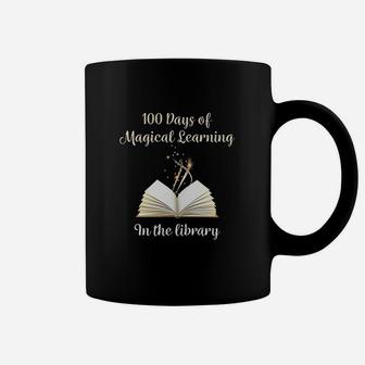 100 Days Of Magical Learning In The Library 100th Librarian Coffee Mug - Thegiftio UK