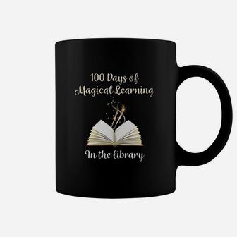 100 Days Of Magical Learning In The Library 100th Librarian Coffee Mug - Thegiftio UK