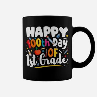 100 Days Of School Shirt Teacher Gift 100Th Day Of 1St Grade Coffee Mug | Crazezy CA
