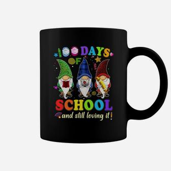 100 Days Of School Still Loving It Gnome Virtual Teacher Sweatshirt Coffee Mug | Crazezy