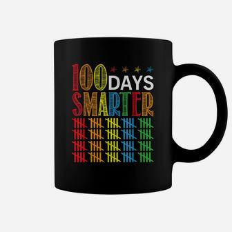 100 Days Smarter Happy 100th Day Of School Student Teacher Coffee Mug - Seseable