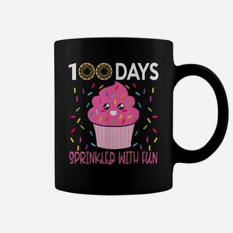 100 Days Sprinkled With Fun Cupcake 100Th Day School Gift Coffee Mug | Crazezy DE
