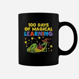 100 Magical Days Of Learning Dinosaur 100th Day School Gift Coffee Mug - Seseable