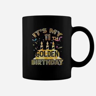 11Th Birthday Its My 11Th Golden Birthday Vintage Coffee Mug | Crazezy
