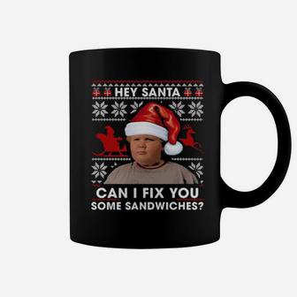 11Thurman Merman Hey Santa Can I Fix You Some Sandwiches Coffee Mug - Monsterry