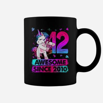 12 Year Old Unicorn Dabbing 12Th Birthday Girl Unicorn Party Coffee Mug | Crazezy