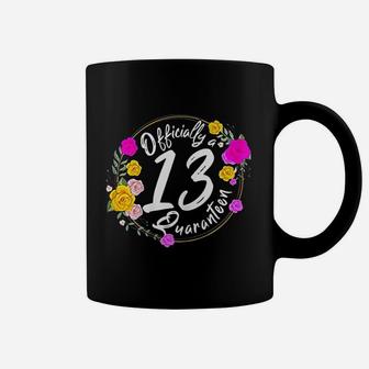 13Th Birthday Official Quaranteen Girl Teenager Born In 2008 Coffee Mug | Crazezy UK