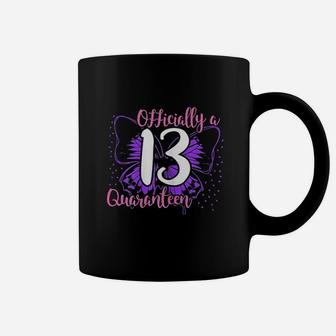 13Th Birthday Official Teenager Quaranteen 13 Years Old Girl Coffee Mug | Crazezy UK