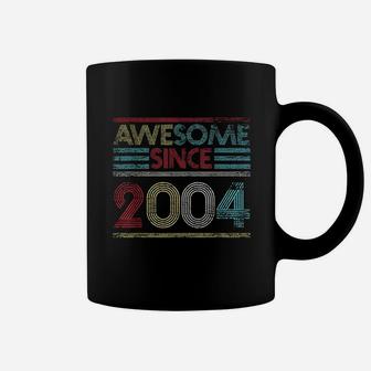 17Th Birthday Gifts Awesome Since 2004 Coffee Mug | Crazezy CA