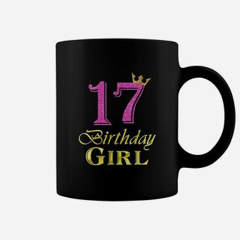17Th Birthday Girl Princess 17 Years Old 17Th Birthday Coffee Mug | Crazezy UK
