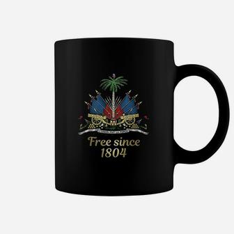 1804 Haitian Emblem Coat Of Arm Flag Day Coffee Mug - Thegiftio UK