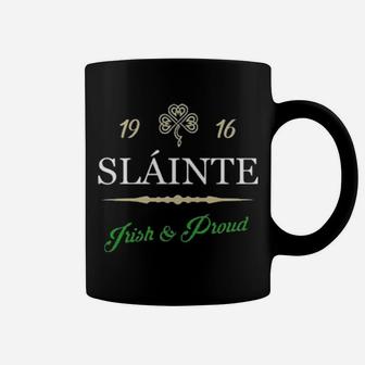 1916 Slaintã Irish And Proud Coffee Mug - Monsterry DE