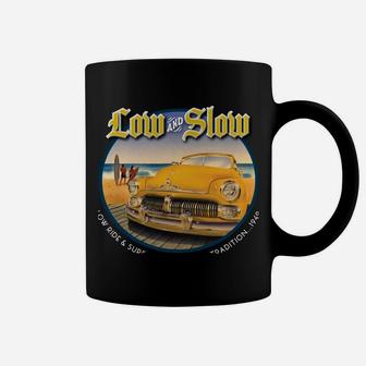 1949 Classic Car Apparel Low & Slow Ride & Surf Classic Car Coffee Mug | Crazezy