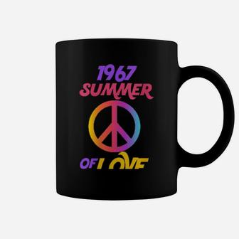 1967 Summer Of Love Colorful Valentines Teen Coffee Mug - Monsterry UK