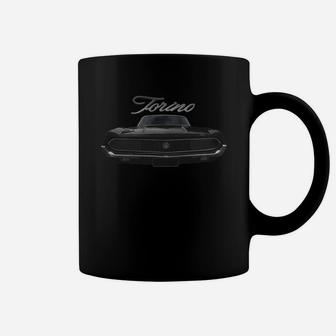1970 Torino Front Black Coffee Mug - Thegiftio UK
