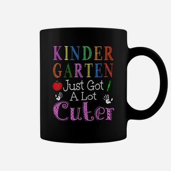 1St First Day Of Kindergarten Back To School Girls Gift Coffee Mug | Crazezy