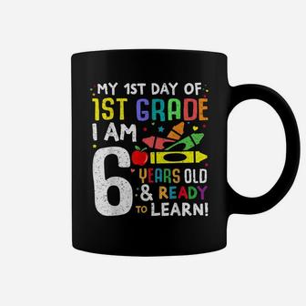 1St Grade Back To First Day Of School Shirt Boys Girls Gift Coffee Mug | Crazezy CA