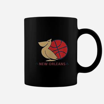 Fleur De Lis Basketball New Orleans Coffee Mug