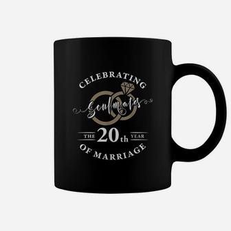 20Th Wedding Anniversary 20 Years Of Marriage Gift Coffee Mug | Crazezy DE