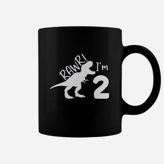 2Nd Birthday Boy Dinosaur Coffee Mug | Crazezy DE