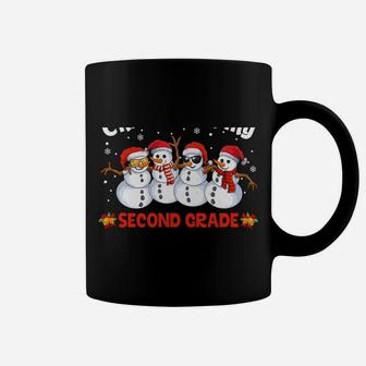 2Nd Teacher Christmas Chillin With My Second Grade Snowmies Coffee Mug | Crazezy DE