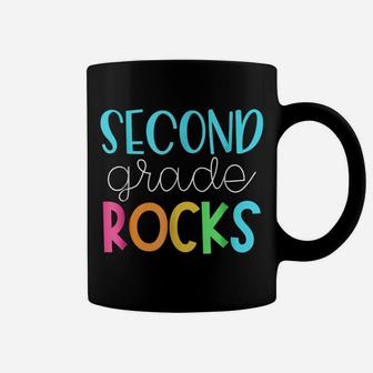 2Nd Teacher Team Shirts - Second Grade Rocks Coffee Mug | Crazezy