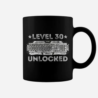 30Th Gamer Birthday Men's Level 30 Complete 30 Years Coffee Mug | Crazezy AU