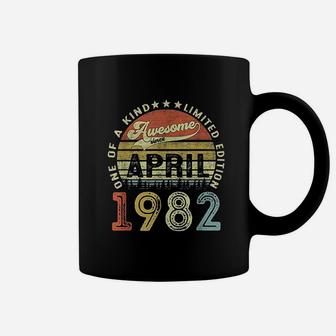 39 Years Old Birthday Awesome Since April 1982 39Th Birthday Coffee Mug | Crazezy