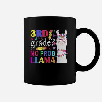 3Rd Grade No Prob Llama Teacher Student First Day Of School Coffee Mug | Crazezy