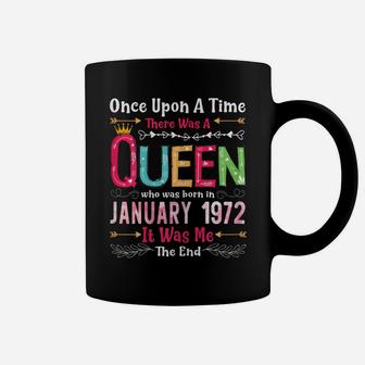 49 Years Birthday Girls 49Th Birthday Queen January 1972 Coffee Mug | Crazezy CA