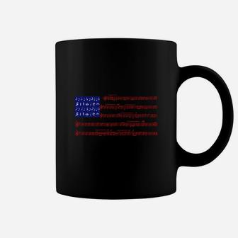4th Of July Gift Independence Music Note America Flag Shirt Coffee Mug - Thegiftio UK