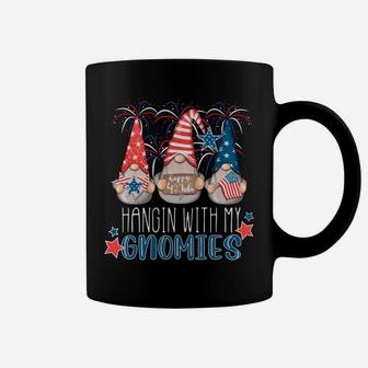 4Th Of July Gnomes Hangin' With My Gnomies Summer July 4Th Sweatshirt Coffee Mug | Crazezy