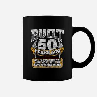 50Th Birthday Built 50 Years Old Coffee Mug | Crazezy AU