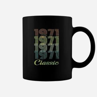 50Th Birthday Gift Retro Birthday 1971 Classic Coffee Mug | Crazezy AU