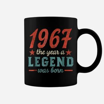 51St Birthday Year 1967 T Shirt The Year A Legend Was Born Coffee Mug | Crazezy DE
