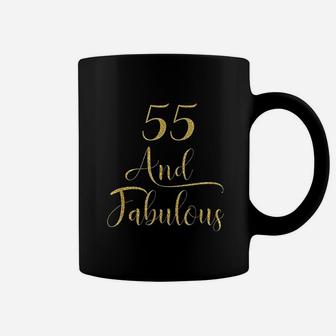 55 Years Old And Fabulous 55Th Birthday Party Coffee Mug | Crazezy UK