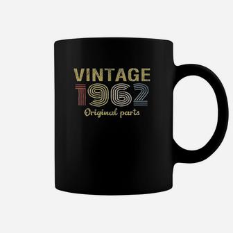 59Th Birthday Giftretro Birthday Vintage 1962 Original Parts Coffee Mug | Crazezy