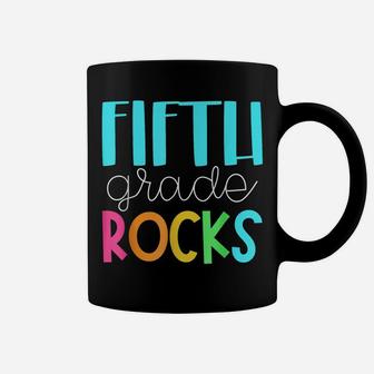 5Th Teacher Team - Fifth Grade Rocks Coffee Mug | Crazezy CA