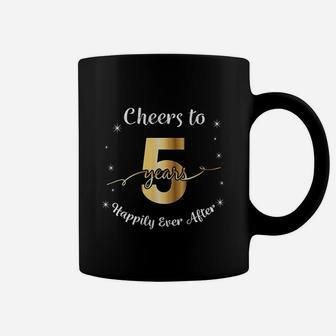 5Th Wedding Anniversary Gift For Couples 5 Years Married Coffee Mug | Crazezy DE