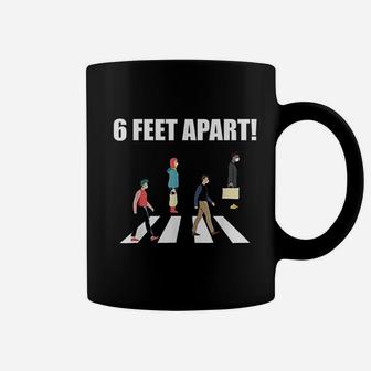 6 Feet Apart On The Road Coffee Mug | Crazezy