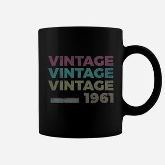 60Th Birthday Gift Retro Birthday Vintage 1961 Coffee Mug | Crazezy