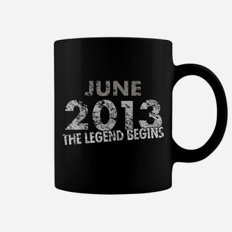 6Th Birthday Shirt - June 2013 - The Legend Begins Coffee Mug | Crazezy AU