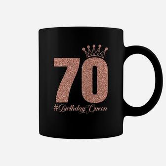 70 Years Old 70Th Birthday For Women Queen 70 & Fabulous Coffee Mug | Crazezy CA