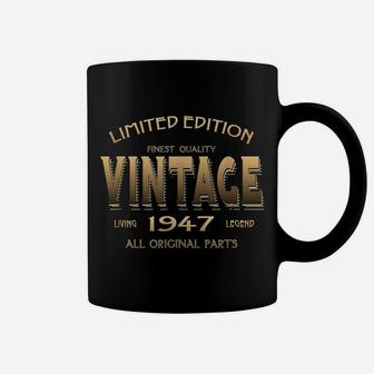 72Nd Birthday Gift 1947 T-Shirt B-Day 72 Year Old Age Yr Coffee Mug | Crazezy