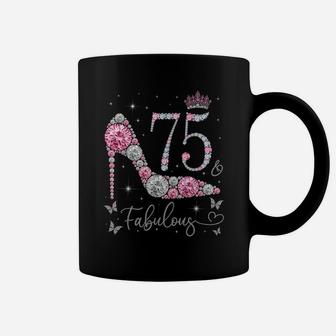 75 & Fabulous, 75 Years Old And Fabulous, 75Th Birthday Coffee Mug | Crazezy CA